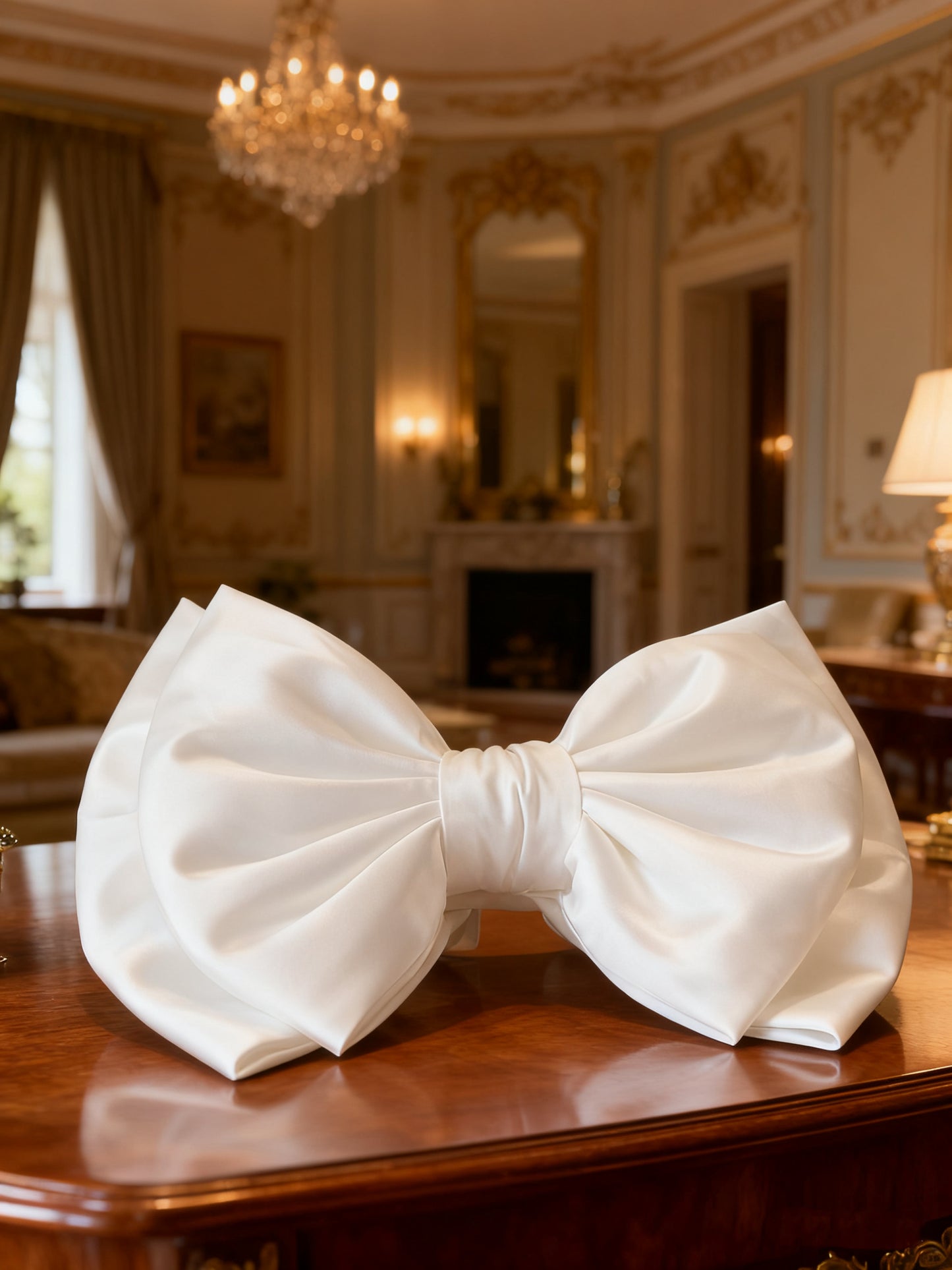 Satin Christmas Bow