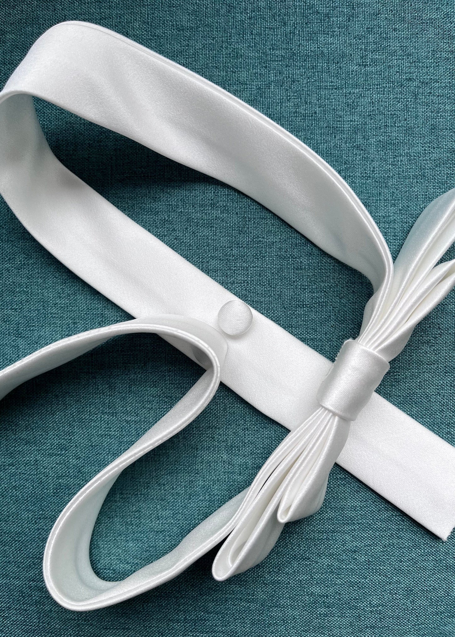 Bieauli belts Exquisite bow belts, wedding belts, ribbons, thin belts, wedding dress accessories