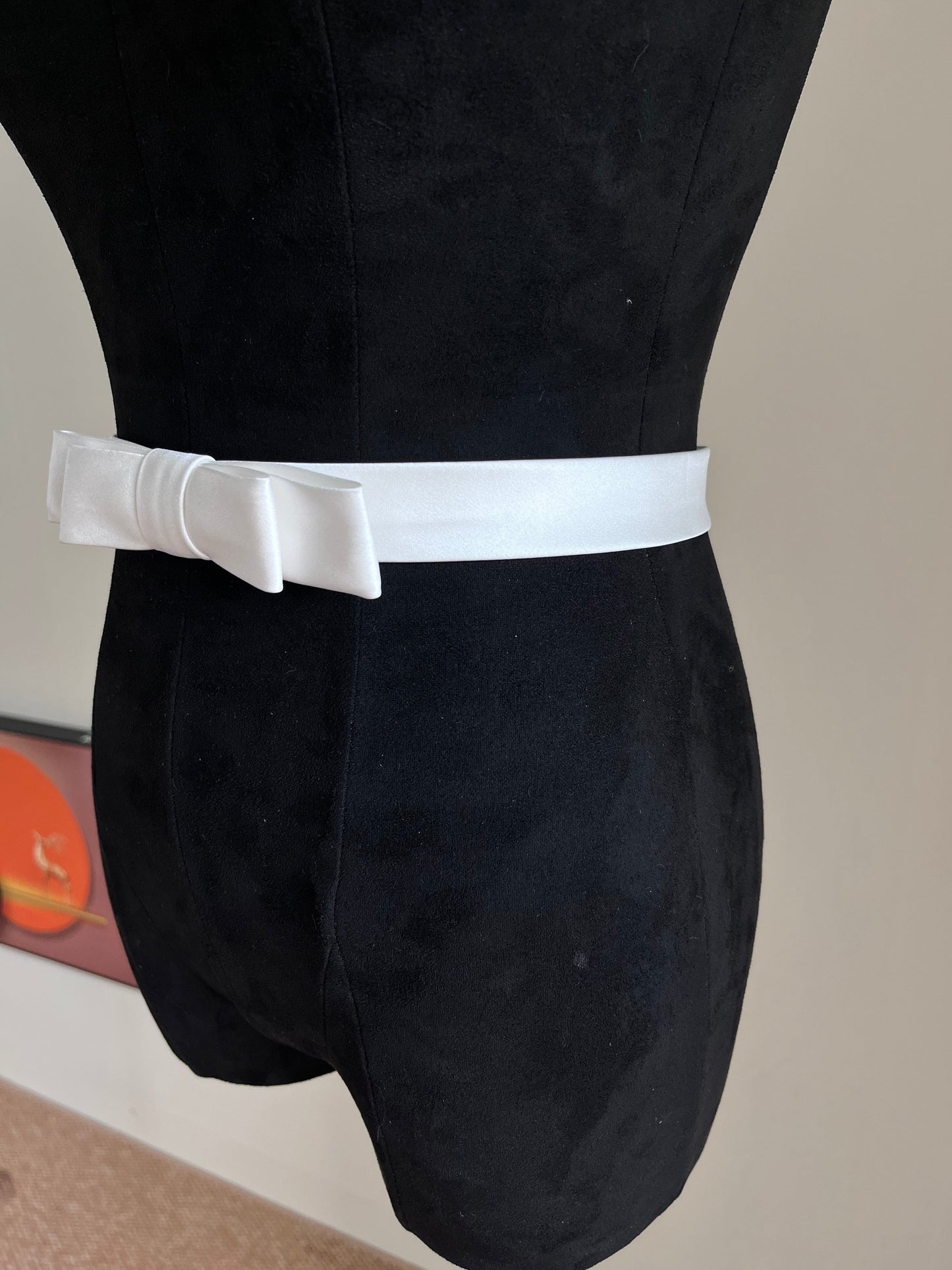 Bieauli belts Exquisite bow belts, wedding belts, ribbons, thin belts, wedding dress accessories