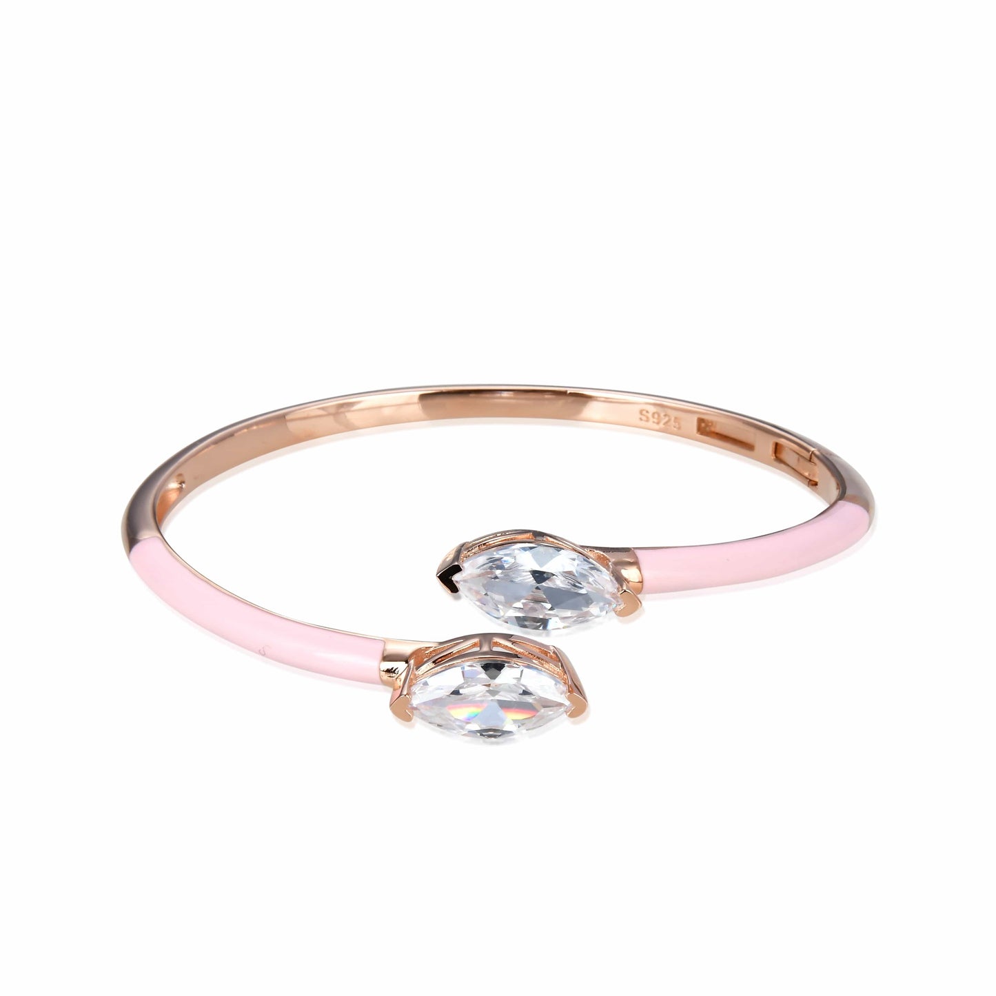 Bieauli Bracelet Twin Stone Bracelet