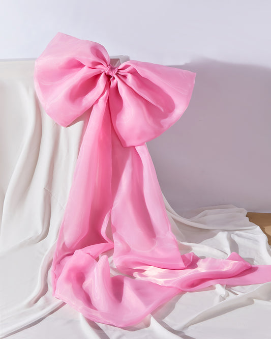 Organza bow