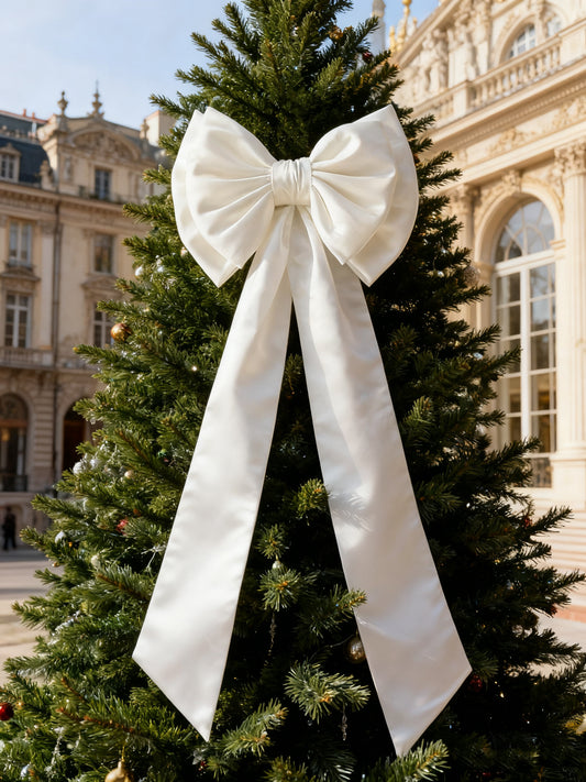 Satin Christmas Bow