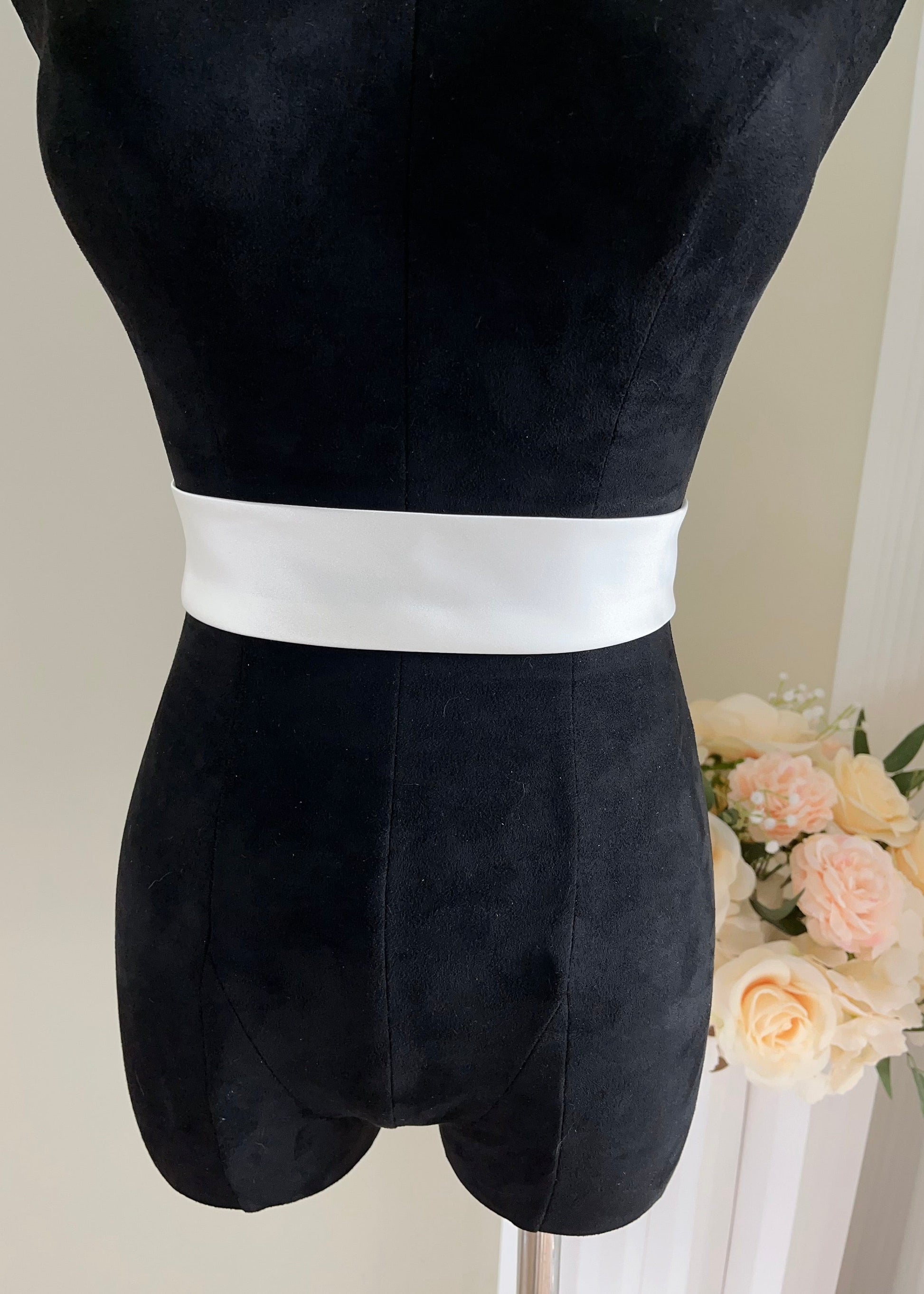 Bieauli belts Exquisite bow belts, wedding belts, ribbons, thin belts, wedding dress accessories