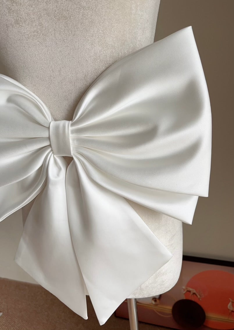 Bieauli BOW Customized removable bows, women's bows, belt bows, church wedding bows, wedding bows, bridal accessories, wedding accessories