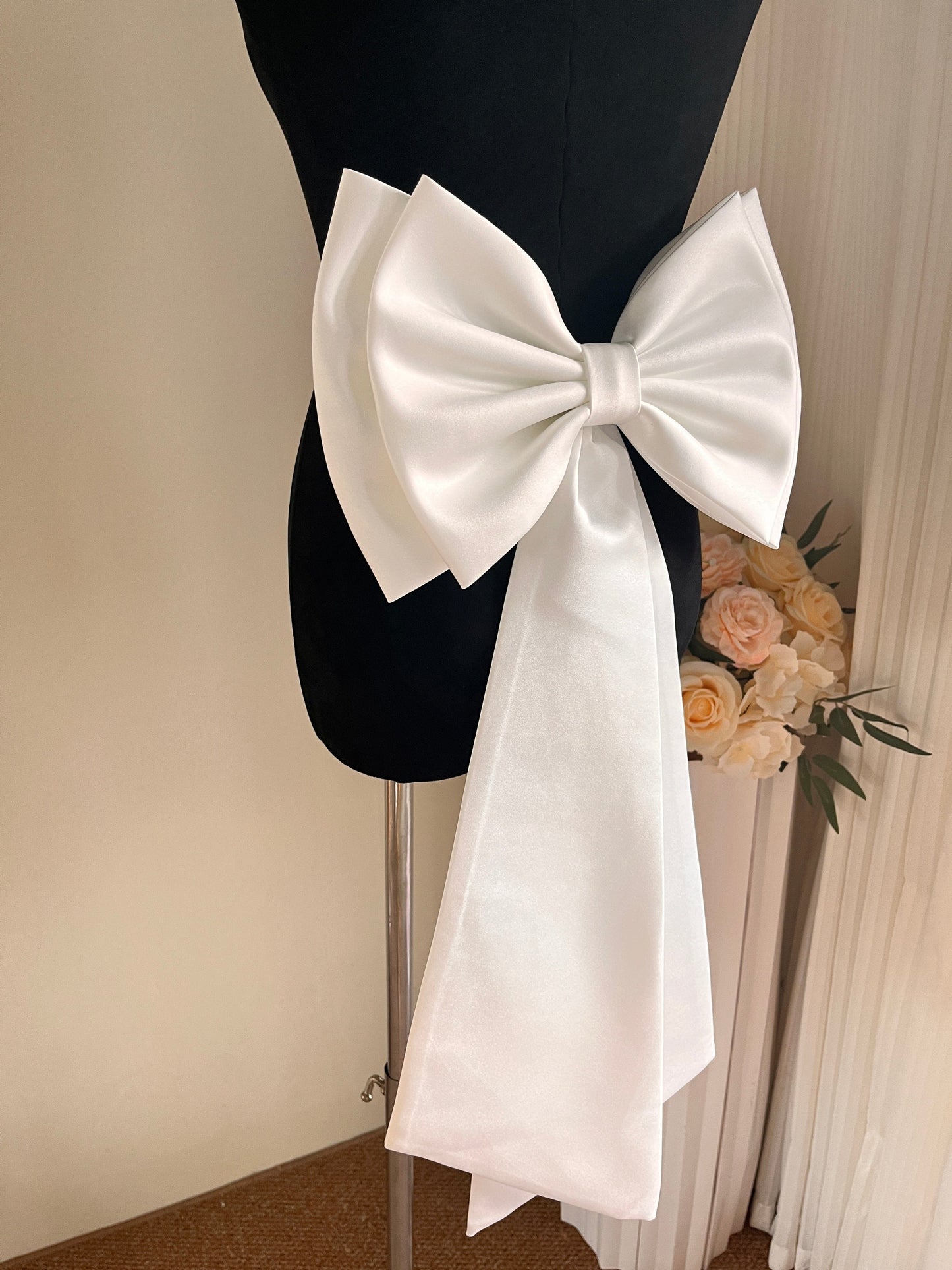 Bieauli BOW Detachable bows, bar mitzvah bows, belt bows, dress bow accessories, children's skirt bows, bridal accessories, wedding accessories