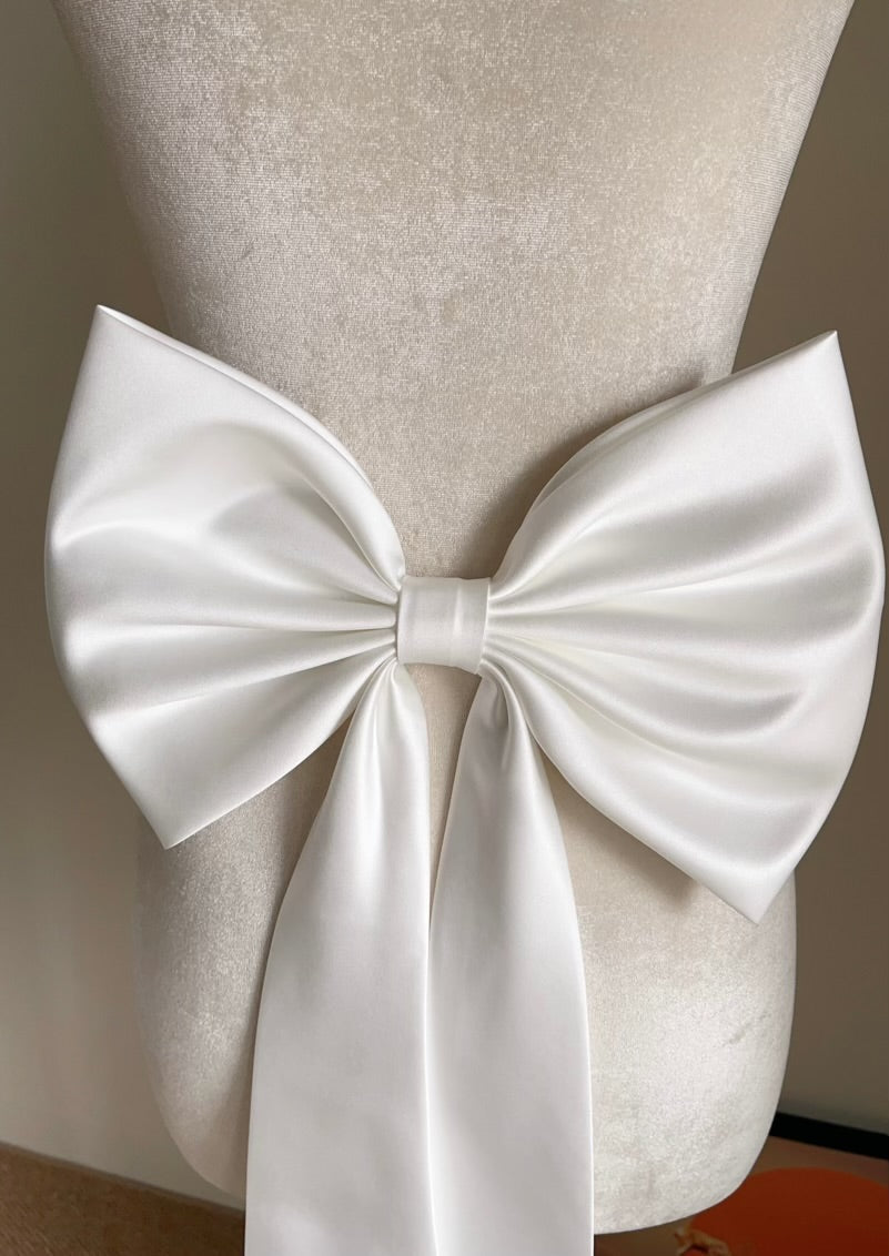 Bieauli BOW Women's satin bows, bridal wedding bows, bow decorative ribbons, women's dress bows, wedding bridesmaid bows, classic dress bow accessories,