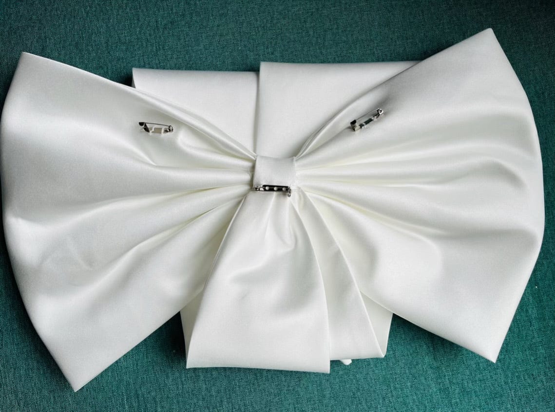 Bieauli BOW Women's satin bows, bridal wedding bows, bow decorative ribbons, women's dress bows, wedding bridesmaid bows, classic dress bow accessories,