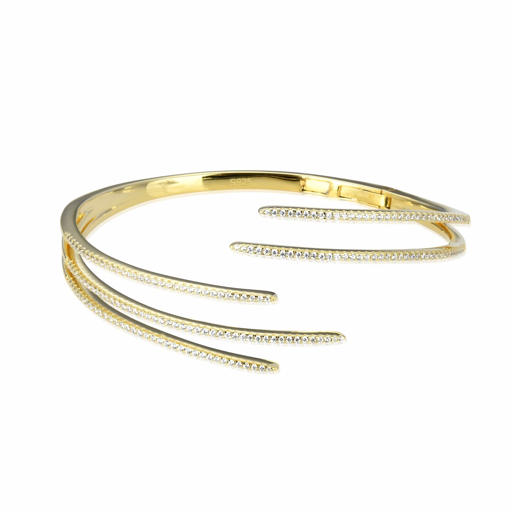 Bieauli Bracelet Triple Strand Gold Bracelet