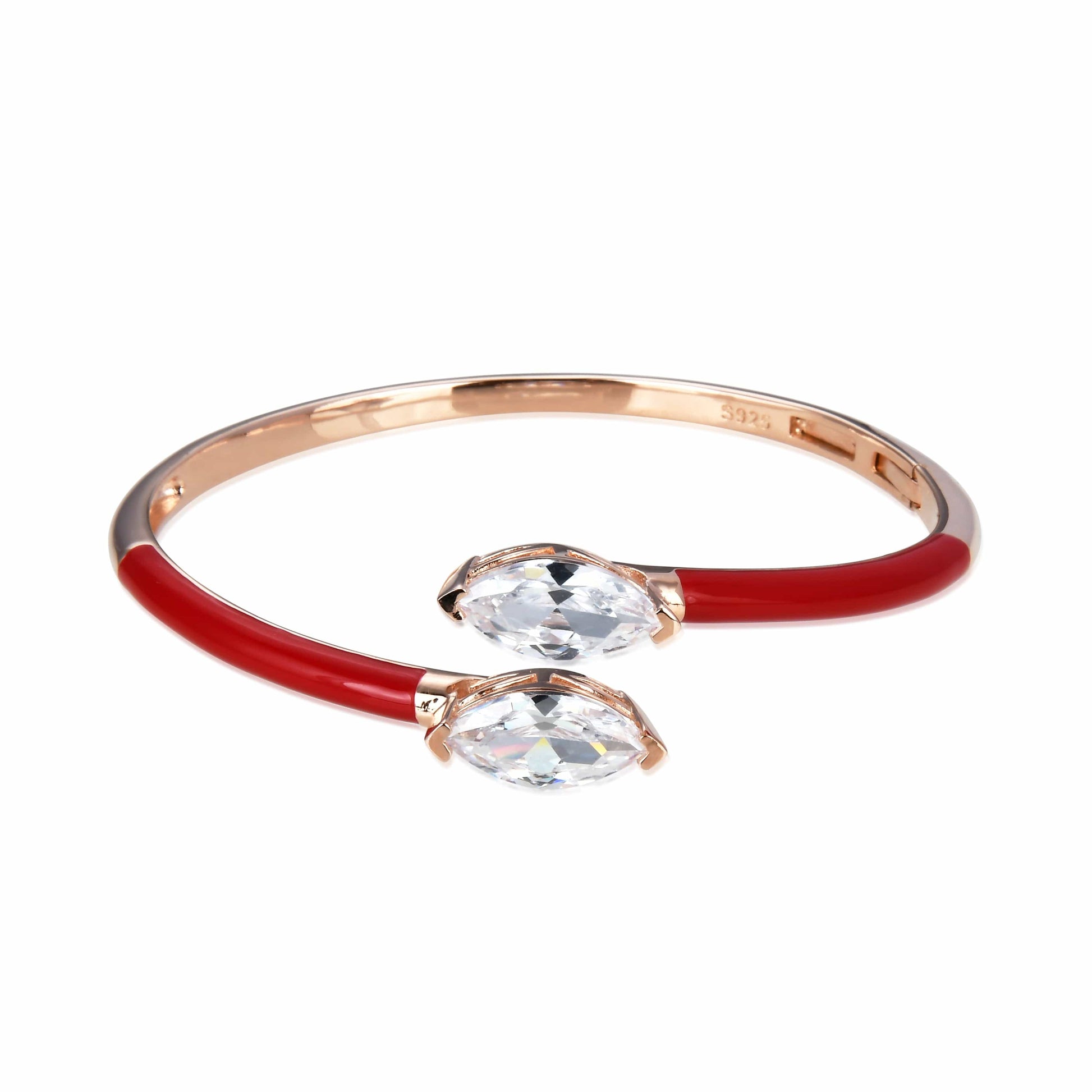 Bieauli Bracelet Twin Stone Bracelet