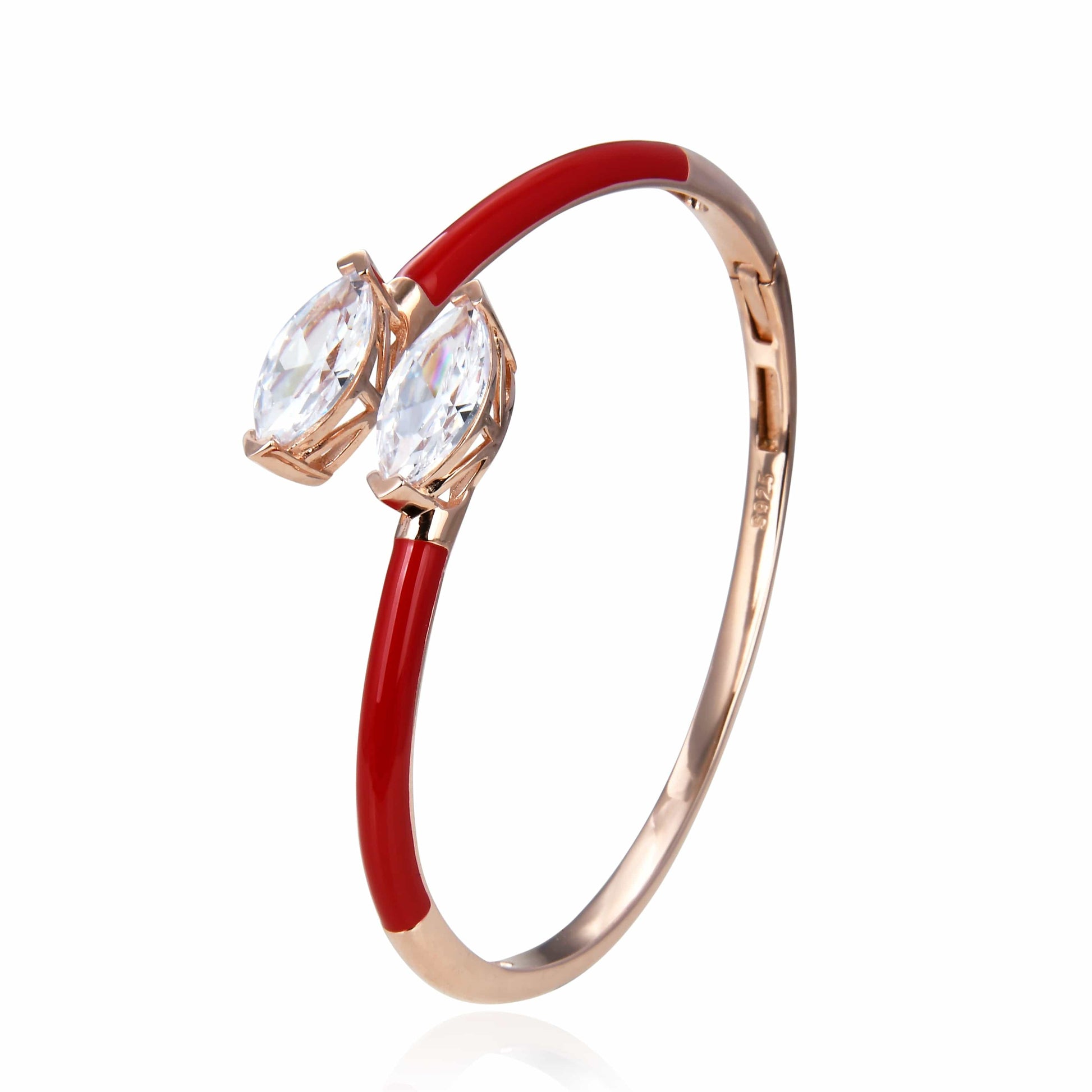 Bieauli Bracelet Twin Stone Bracelet