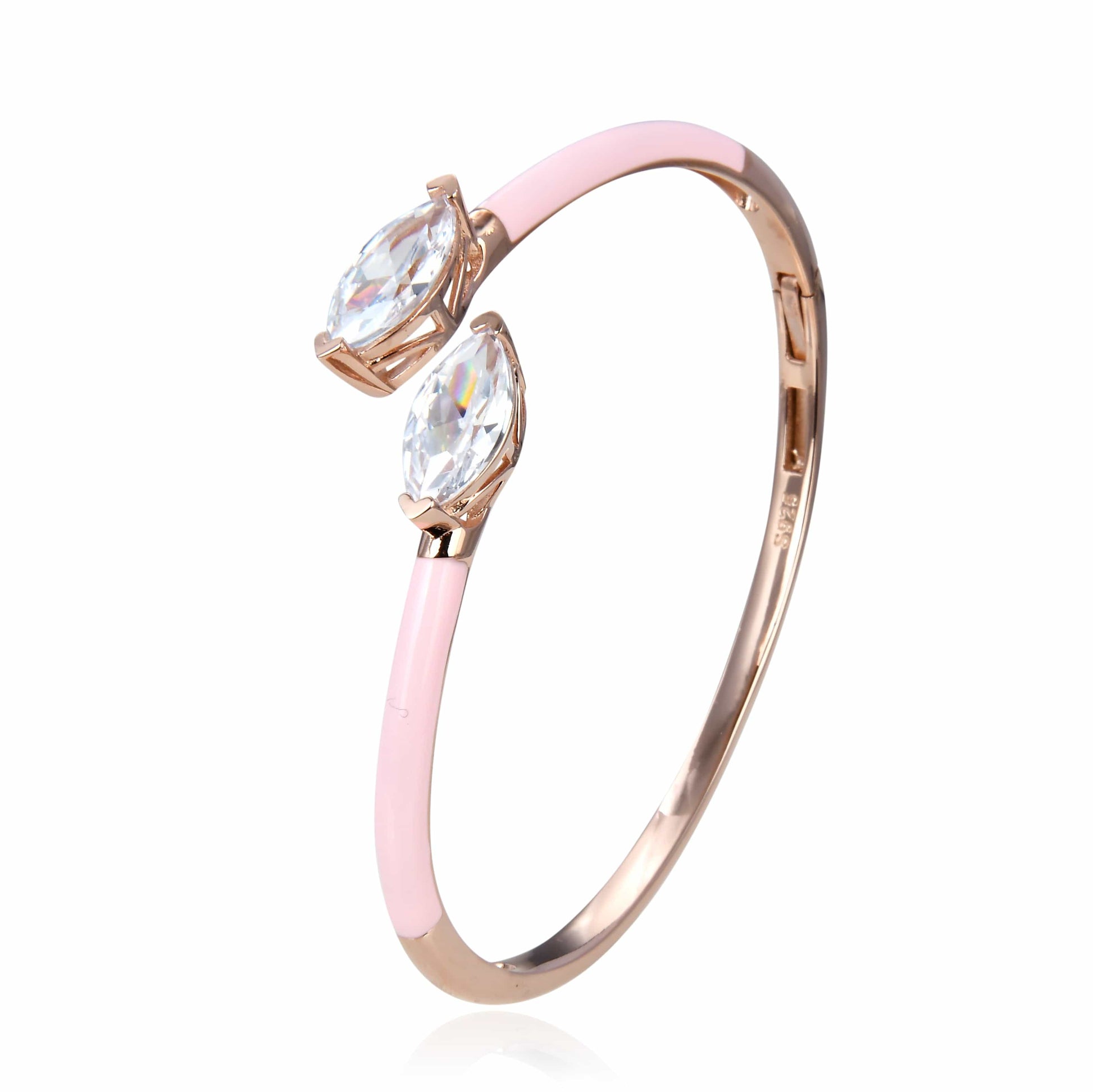 Bieauli Bracelet Twin Stone Bracelet