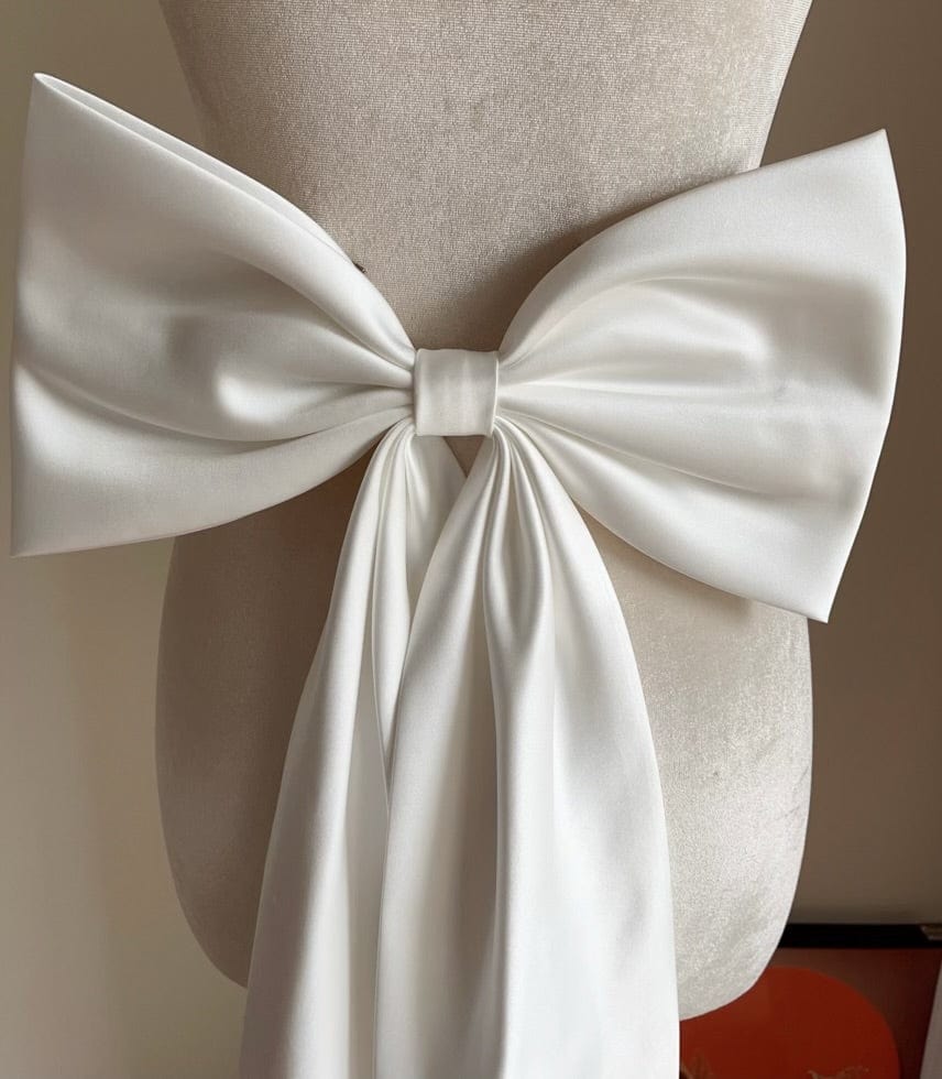 Bieauli Jewellery London BOW bridesmaid bows, bows for skirts, detachable bows, detachable bows for wedding dresses, children's bows, bows for dresses