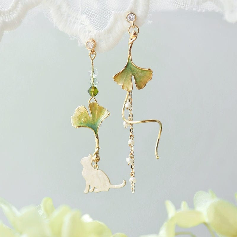 Bieauli Jewellery London Earrings Bright Spring Fantasy Flower Summer Earrings, Korean Earrings, Dangle Drop Earrings
